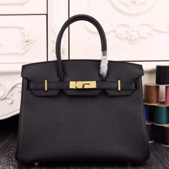 Hermes Birkin 30cm 35cm Bag In Black Epsom Leather